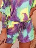 Loose Tie-Dye Printing Home Wear Casual Suit Shopvhs.com