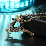 Lovely Deer Pendant Necklace For Women Shopvhs.com