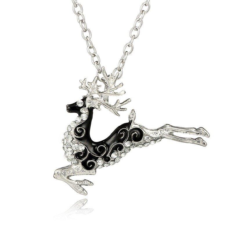 Lovely Deer Pendant Necklace For Women