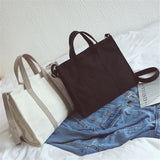 Minimalist Solid Color Handbags Shopvhs.com