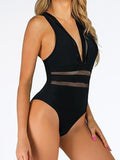 One-piece Swimsuit Mesh Hollow Swimsuit Shopvhs.com