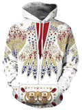 Pattern Design Long Sleeve Hoodie For Men Shopvhs.com