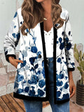 Personalized Print Cardigan Casual Coat Shopvhs.com