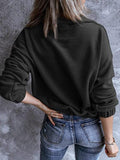 Polar Fleece Stand Collar Zipper Long Sleeves Hoodie Shopvhs.com