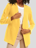 Pure Long Sleeve Temperament Professional Blazer Shopvhs.com