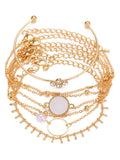 Multilayer Chian Bracelets Anklet