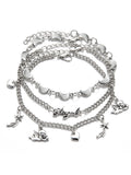 Multilayer Chian Bracelets Anklet