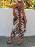 Bohemian Chiffon Floral Sling Beach Dress