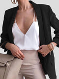 Fashion Lapel Slim-Fit Cardigan Blazer