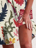 Vintage Boho Holiday Comfortable Casual Sleeveless Dresses