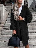 Women's Cardigans Loose Long Sleeve Knitted Sweater Cardigan