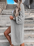 Women's Cardigans Loose Long Sleeve Knitted Sweater Cardigan