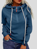 Front Zip Long Sleeve Cool Hoodie